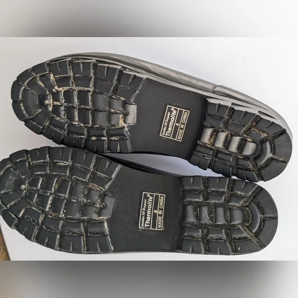 Bay Area Thermolite Rubber Rain Shoes Size 8 - Picture 7 of 7